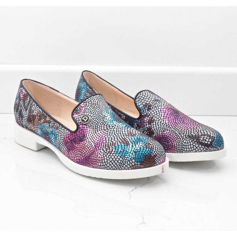 Klassiset mustat kukka-jazz-kengät ZQ630-1 monivärinen 2