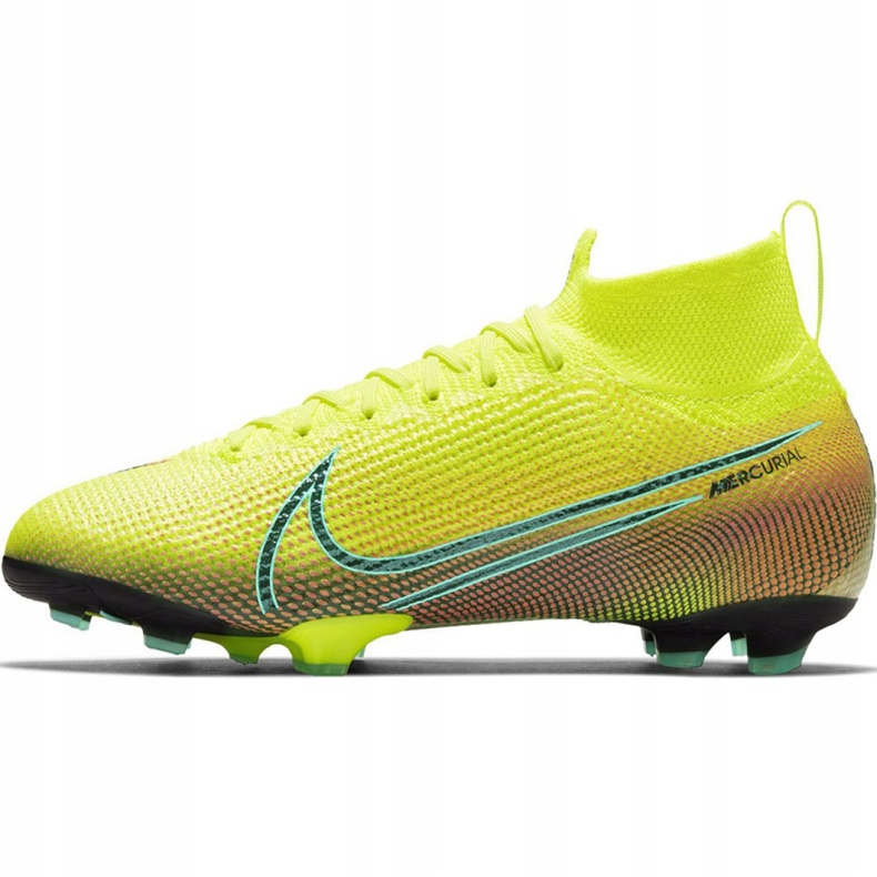 Nike Mercurial Superfly 7 Elite Mds Fg Jr BQ5420-703 jalkapallokengät keltainen keltainen 2