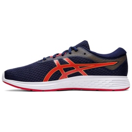 Asics Patriot 11 M 1011A568-402 miesten kengät punainen tummansininen 1