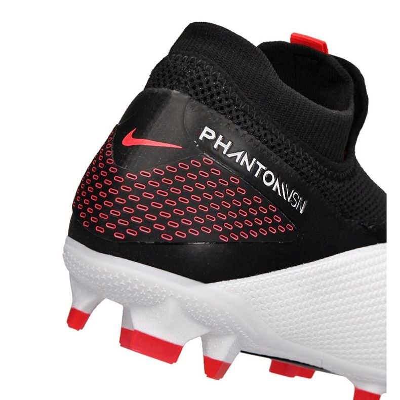 Nike Phantom Vsn 2 Pro Df Fg M CD4162-106 kenkä , valkoinen musta valkoinen 2