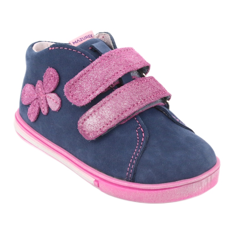 Mazurek 264 Motor -Navy/Pink Butterfly Boots sininen 1