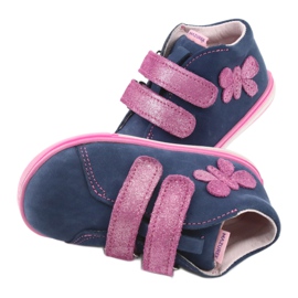 Mazurek 264 Motor -Navy/Pink Butterfly Boots sininen 6