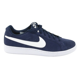 Nike Sportswear Court Royale Suede M 819802-410 valkoinen tummansininen 1