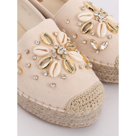 Beige espadrillit naisille JH96P Beige 1