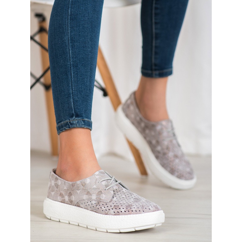 Goodin Kevyet nahkakengät ruskea 2