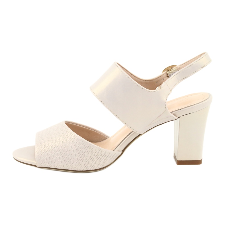 Sergio Leone Naisten helmi beige sandaalit sk778 postitse 2