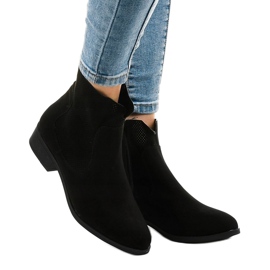 22M mustat cowboy -saappaat 1