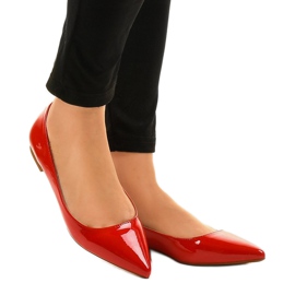 Punaiset lakatut ballerinat MM5018 punainen 1