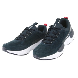 McKey MSP1464 mokkanahkaiset urheilukengät laivastonsininen 3