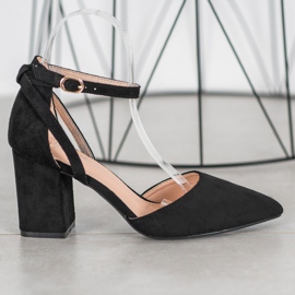 Seastar Tyylikkäät mokkanahkat musta 2