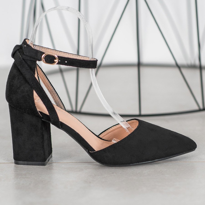 Seastar Tyylikkäät mokkanahkat musta 2