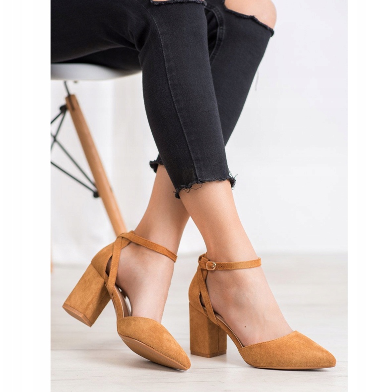 Seastar Tyylikkäät mokkanahkat beige 1