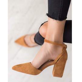 Seastar Tyylikkäät mokkanahkat beige 2