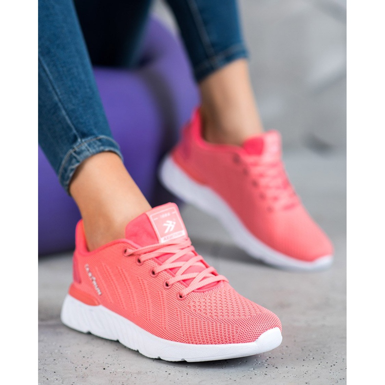 Ax Boxing Kevyet avoimet urheilukengät vaaleanpunainen 1