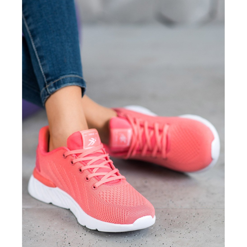 Ax Boxing Kevyet avoimet urheilukengät vaaleanpunainen 2