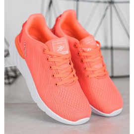 Ax Boxing Kevyet avoimet urheilukengät oranssi 2