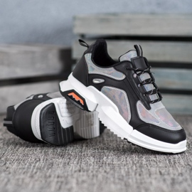 SHELOVET Urheilukengät alustalla musta monivärinen 1