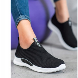 SHELOVET Liukastettavat urheilukengät musta 1