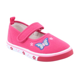 Atletico perhonen ballerinat, joissa nahkapohja vaaleanpunainen 1