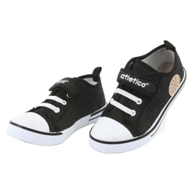 Tennarit, joissa nahkainen Atletico BSM029 musta 3