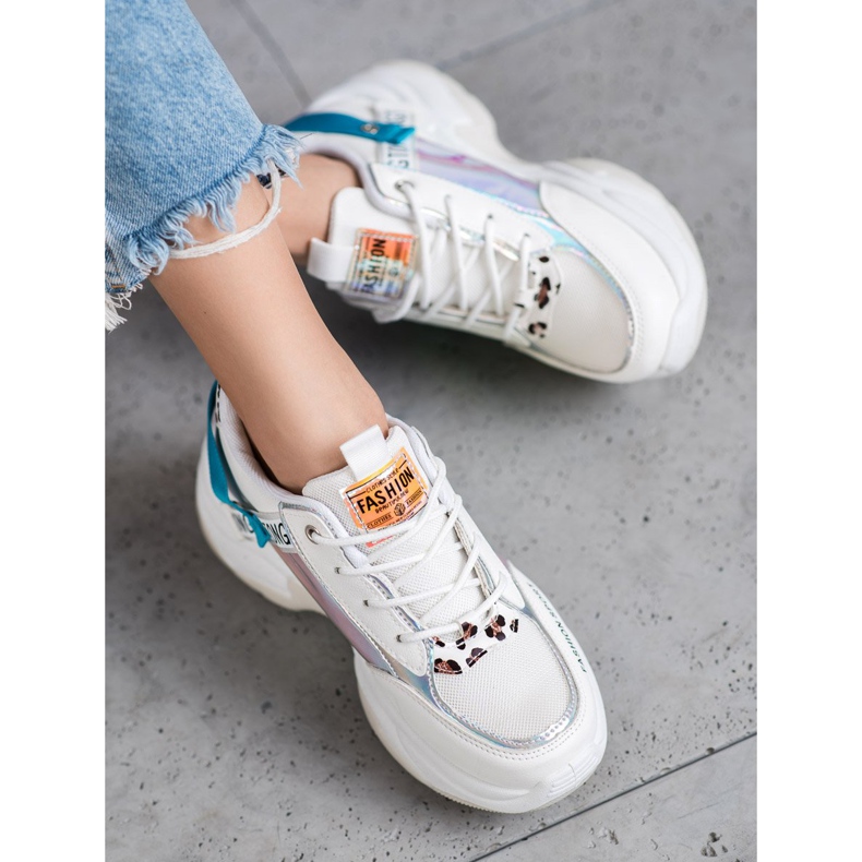 SHELOVET Muoti Urheilukengät valkoinen monivärinen 1