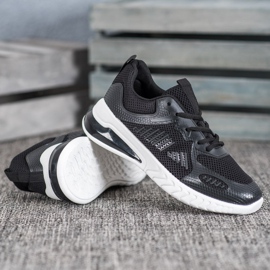 Ideal Shoes Sidotut kengät verkolla musta keltainen 2