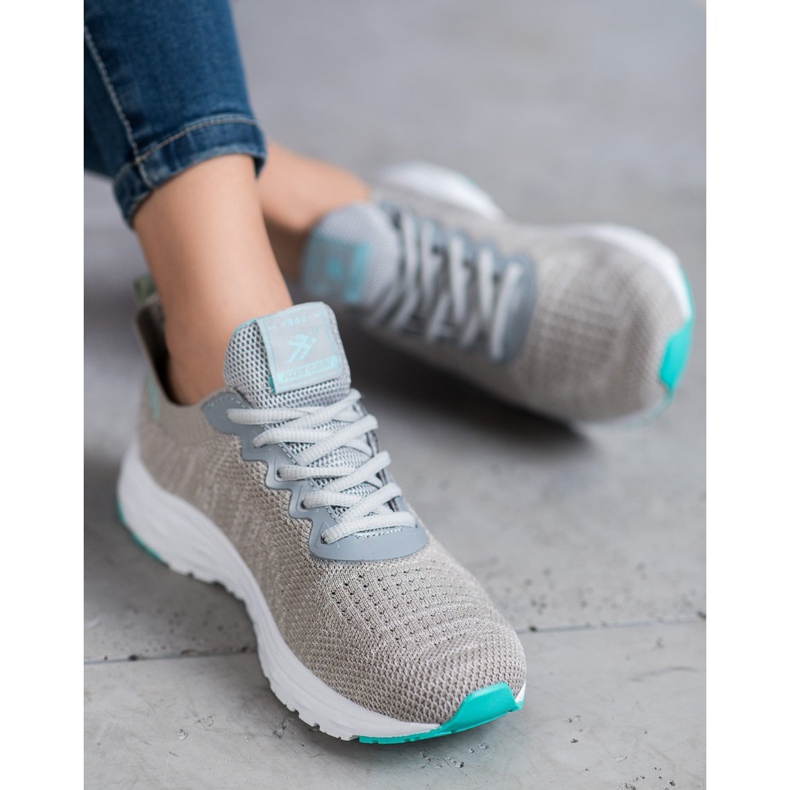 Ax Boxing Kevyet tekstiilikengät harmaa 1