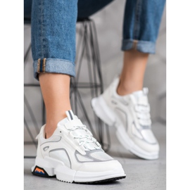 SHELOVET Urheilukengät alustalla valkoinen monivärinen 1