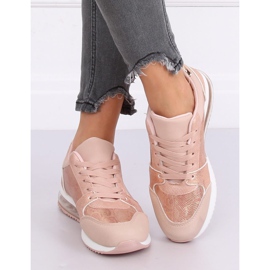 Vaaleanpunainen BL206 Vaaleanpunaiset naisten urheilukengät 1