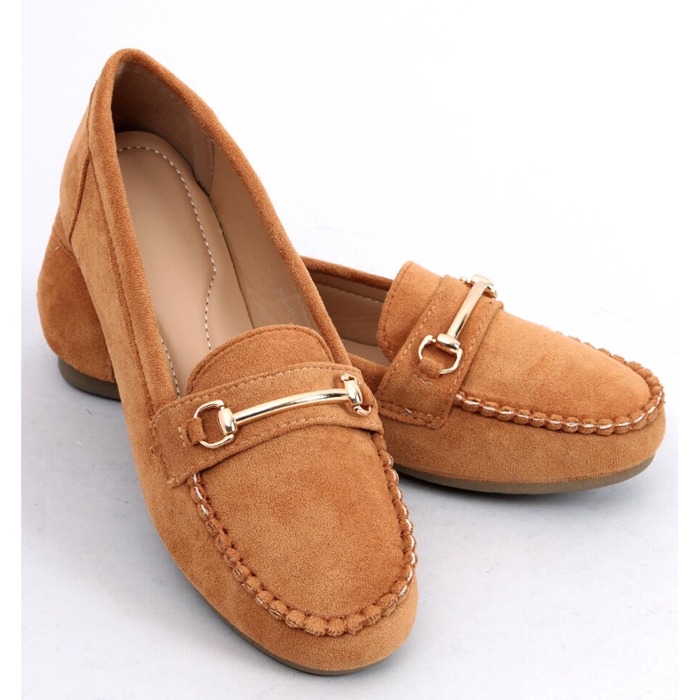 Naisten loafers kameli 99-01A Camel ruskea 2