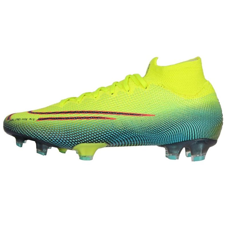 Nike Mercurial Superfly 7 Elite Mds Fg M BQ5469-703 jalkapallokengät monivärinen keltainen 2