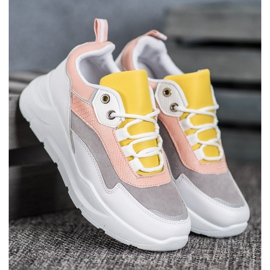 SHELOVET Tennarit alustalla valkoinen monivärinen 2