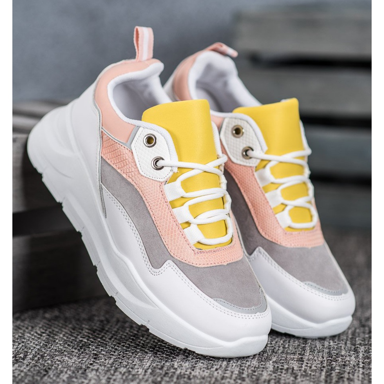 SHELOVET Tennarit alustalla valkoinen monivärinen 2