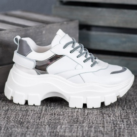 Weide Valkoiset lenkkarit lavalla valkoinen 1