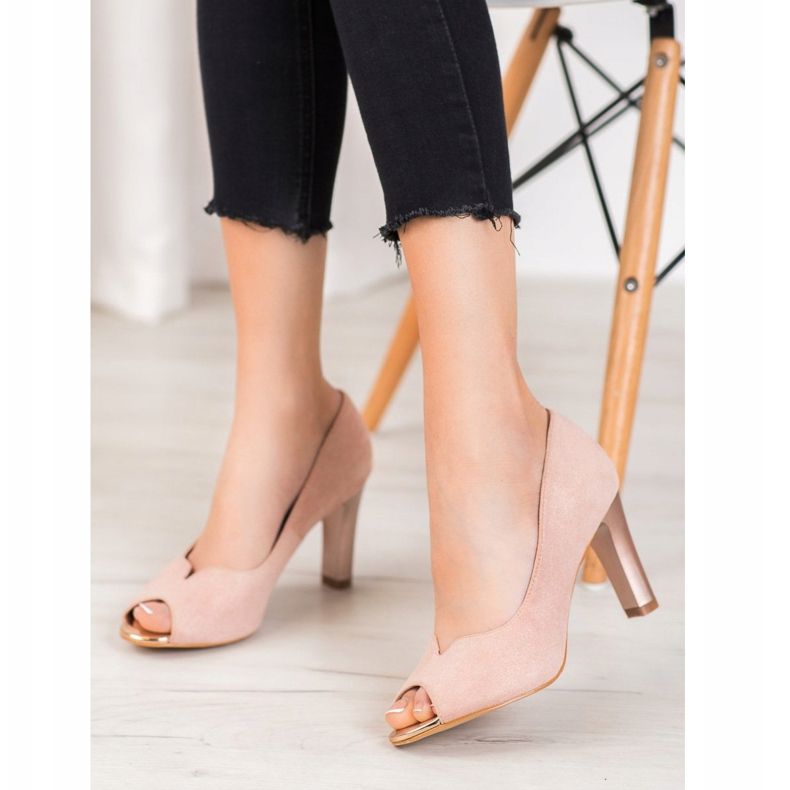 Avaa Toe VINCEZA -pumput vaaleanpunainen 2