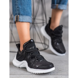 RTX WALK Mustat lenkkarit glitterillä 1