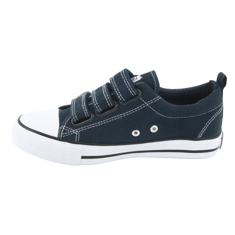American Club Amerikkalaiset LH31 tummansiniset velcro -lenkkarit tummansininen 2