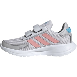 Adidas Tensaur Run C Jr EG4148 kengät vaaleanpunainen harmaa 2