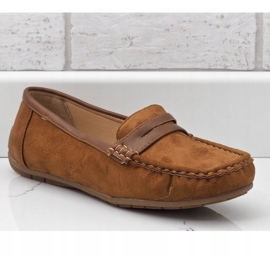 Ruskeat mokkasiinit ballerinoista BO-378 1