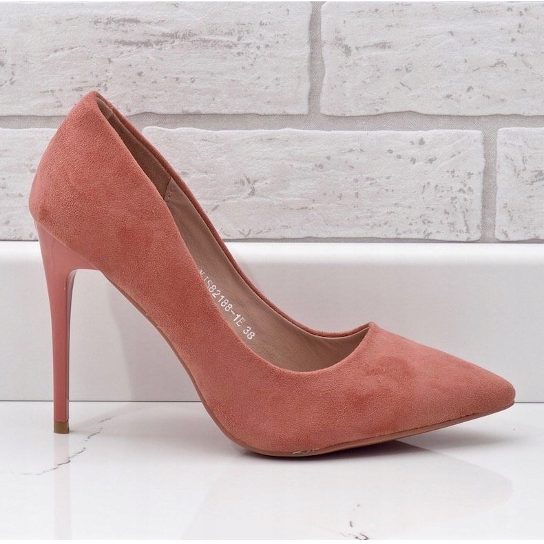 Vaaleanpunaiset klassiset ekomokkakengät YJS82188 vaaleanpunainen 2