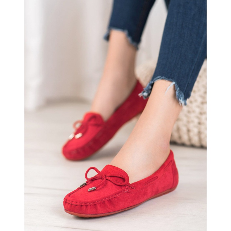 Seastar Klassiset Loaferit Jousella punainen 1