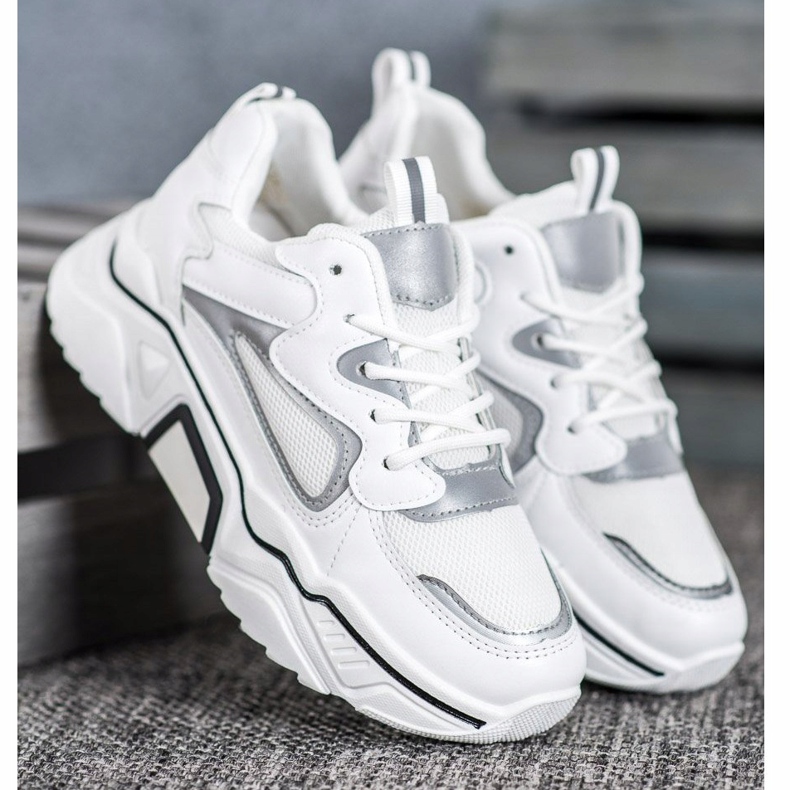 Weide Muodikkaat verkkokengät valkoinen 2