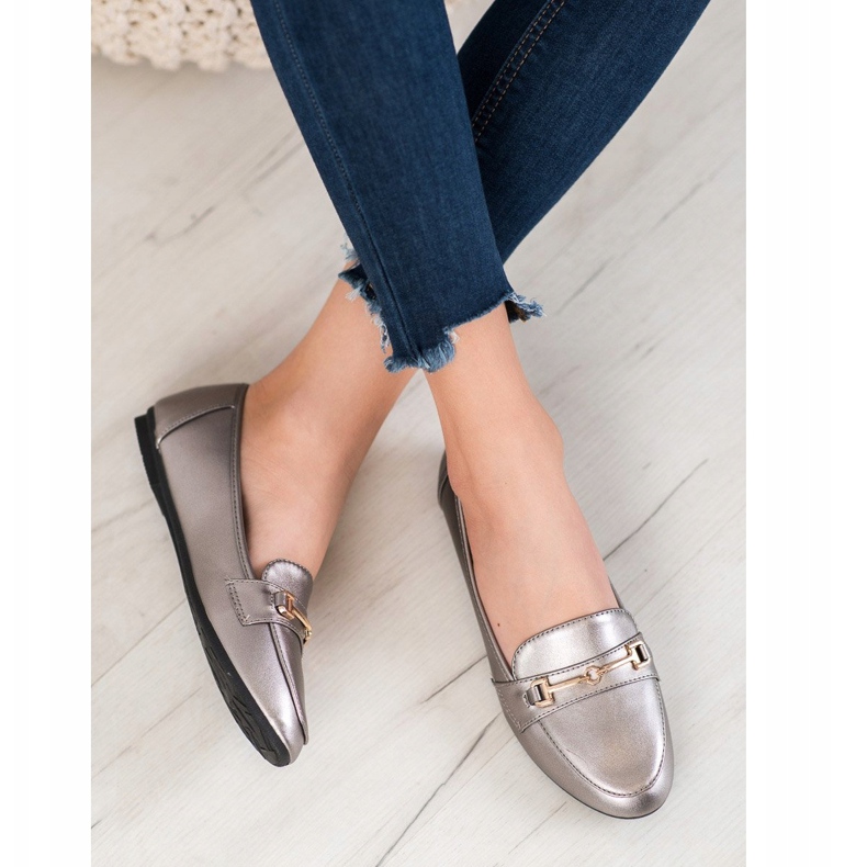 Clowse Tyylikkäät Eco -nahkajalkineet harmaa 1