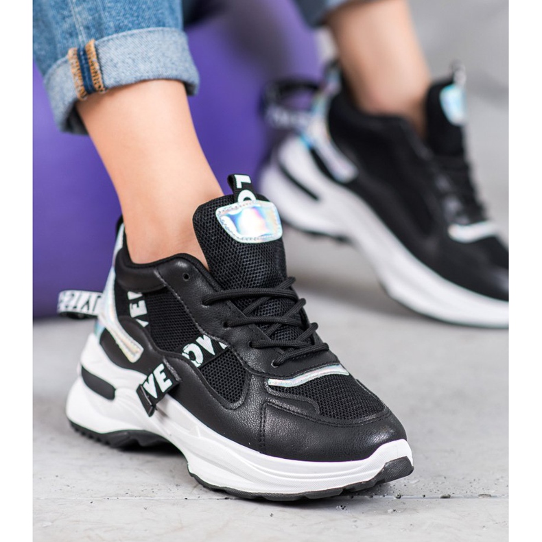 Weide Muodikkaat lenkkarit merkinnöillä musta 2