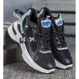 Weide Muodikkaat lenkkarit merkinnöillä musta 1