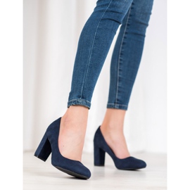 SHELOVET Klassiset pumput pylväässä sininen 2