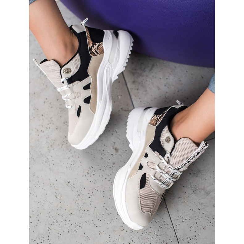 Weide Muodikkaita rakkaus lenkkarit ruskea musta monivärinen 1