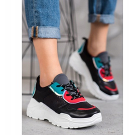 SHELOVET Muodikkaat lenkkarit musta 2