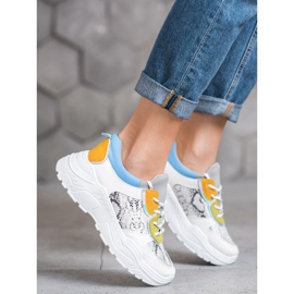 SHELOVET Muodikkaat lenkkarit valkoinen monivärinen 1