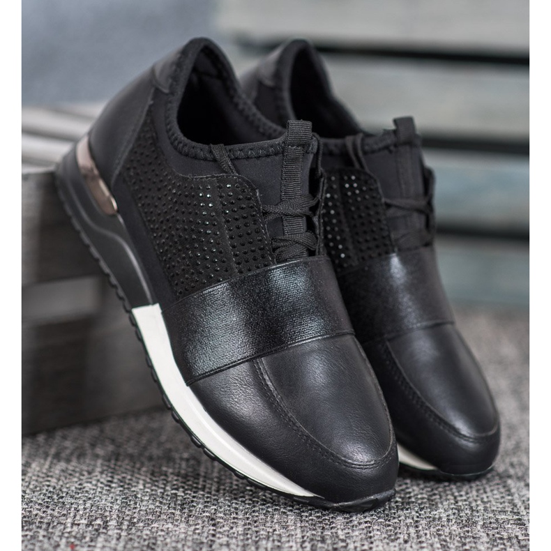 RTX WALK Mustat lenkkarit kristalleilla 2